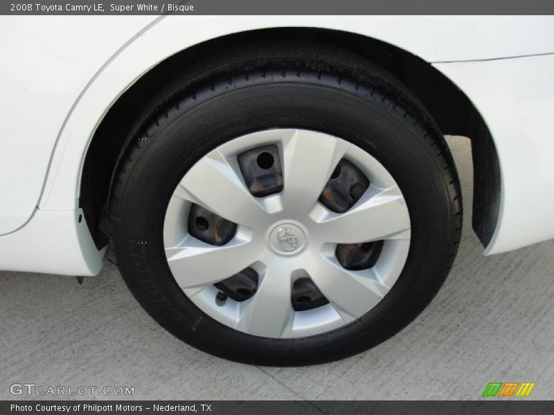 Super White / Bisque 2008 Toyota Camry LE