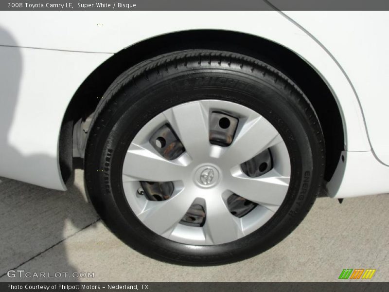 Super White / Bisque 2008 Toyota Camry LE