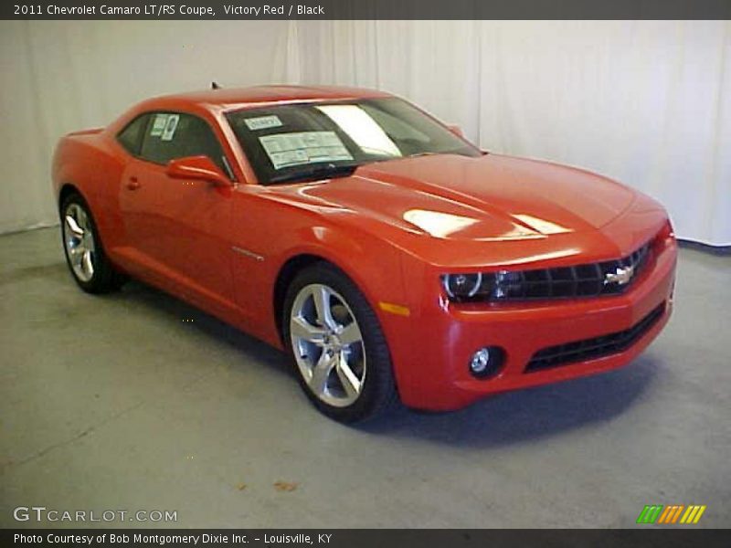 Victory Red / Black 2011 Chevrolet Camaro LT/RS Coupe