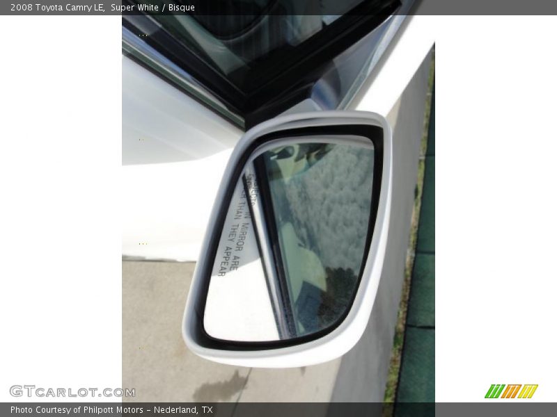 Super White / Bisque 2008 Toyota Camry LE