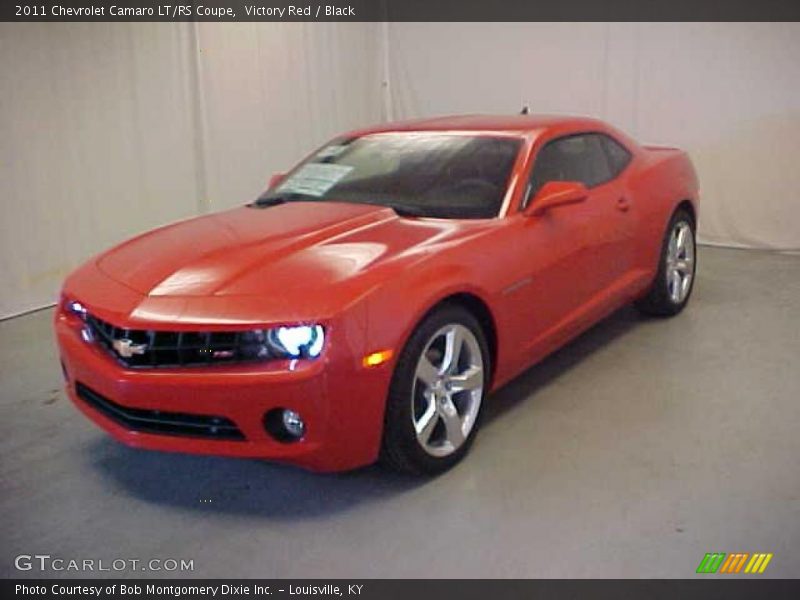 Victory Red / Black 2011 Chevrolet Camaro LT/RS Coupe