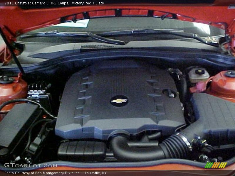 Victory Red / Black 2011 Chevrolet Camaro LT/RS Coupe