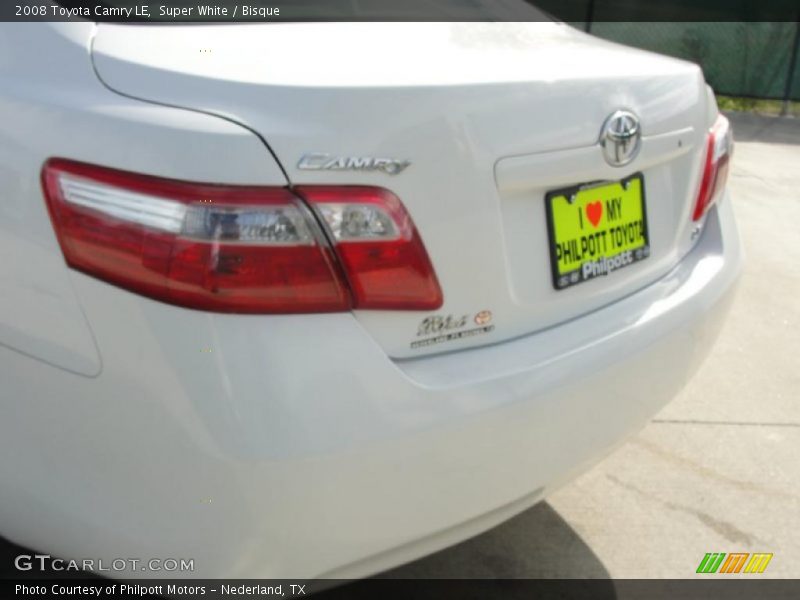 Super White / Bisque 2008 Toyota Camry LE