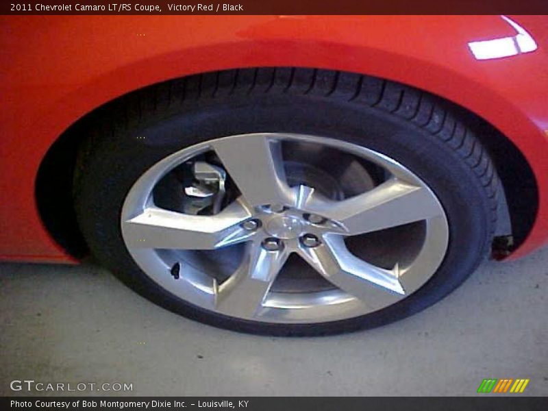 Victory Red / Black 2011 Chevrolet Camaro LT/RS Coupe