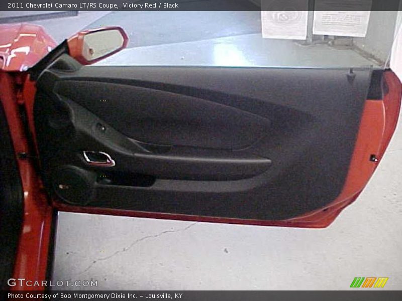 Victory Red / Black 2011 Chevrolet Camaro LT/RS Coupe