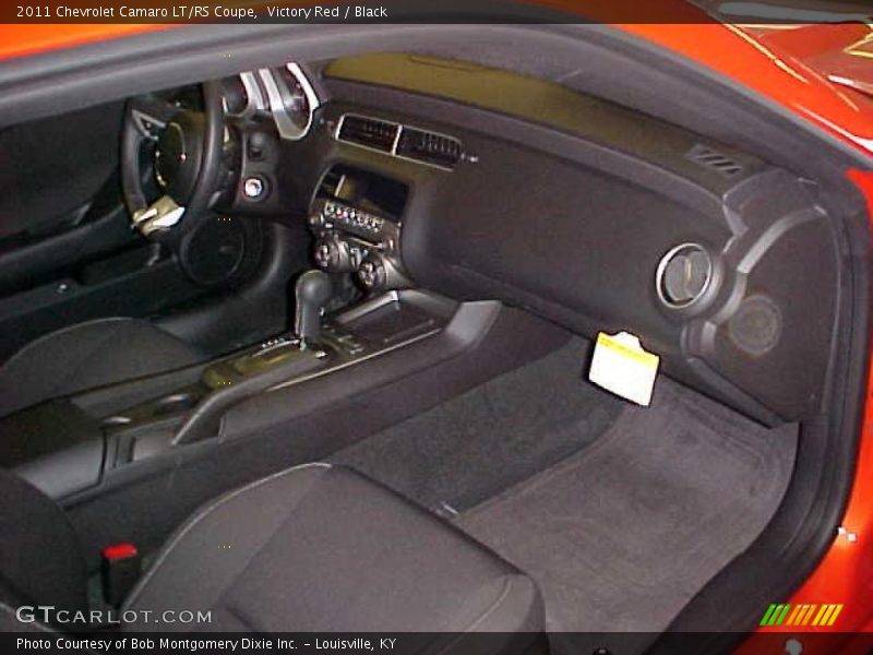 Victory Red / Black 2011 Chevrolet Camaro LT/RS Coupe