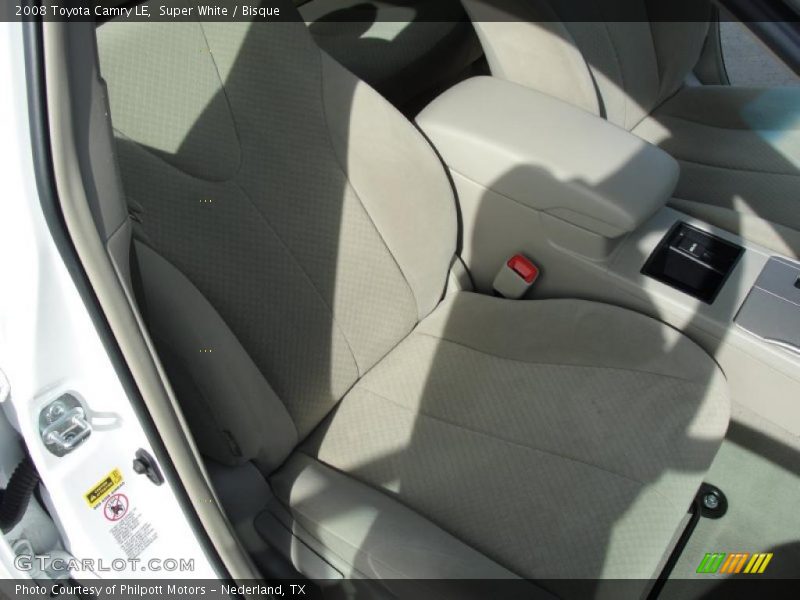 Super White / Bisque 2008 Toyota Camry LE