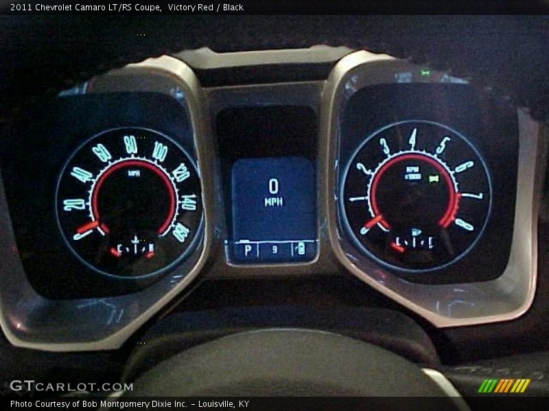 Victory Red / Black 2011 Chevrolet Camaro LT/RS Coupe