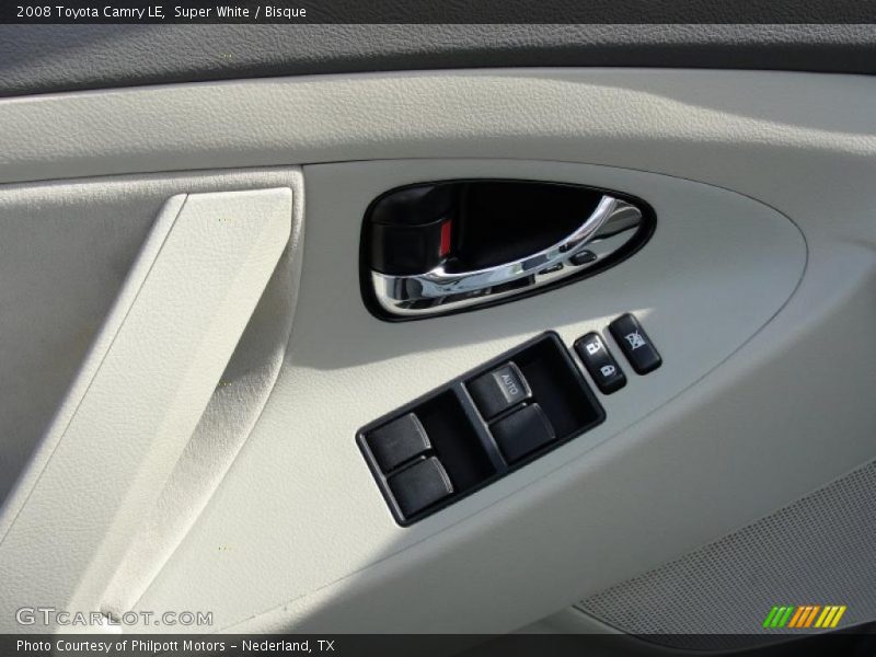 Super White / Bisque 2008 Toyota Camry LE