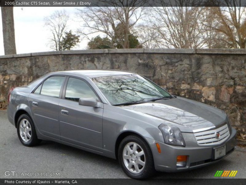 Silver Smoke / Ebony 2006 Cadillac CTS Sedan