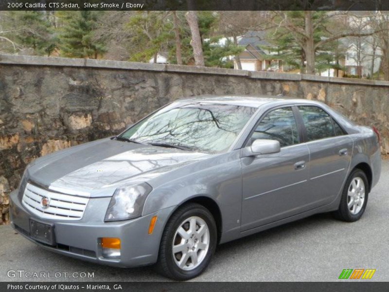 Silver Smoke / Ebony 2006 Cadillac CTS Sedan