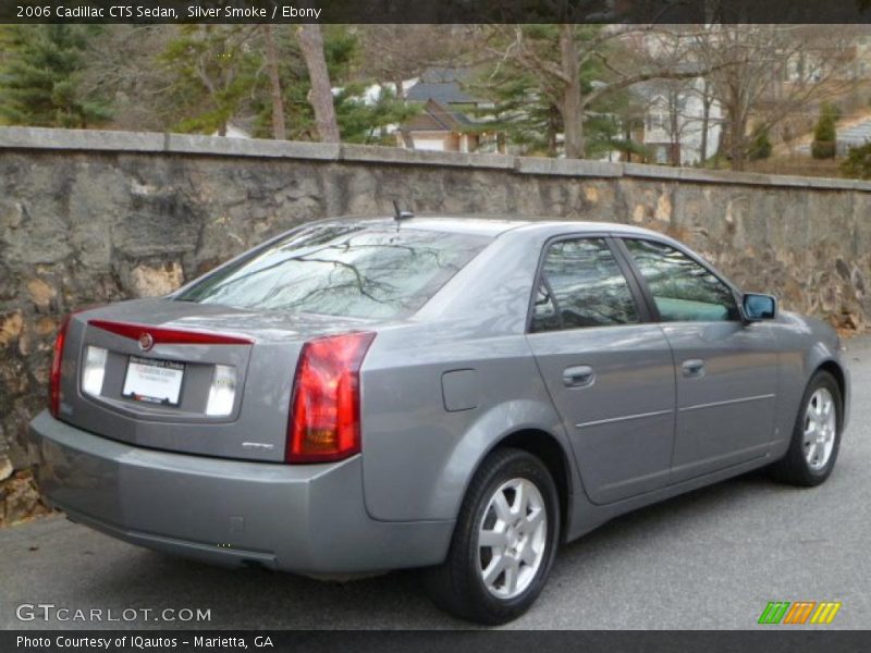Silver Smoke / Ebony 2006 Cadillac CTS Sedan