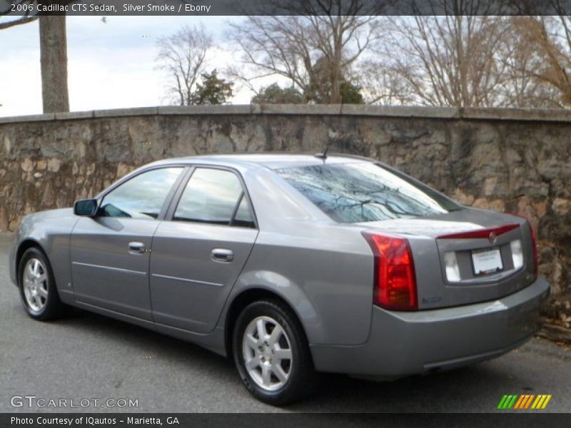 Silver Smoke / Ebony 2006 Cadillac CTS Sedan