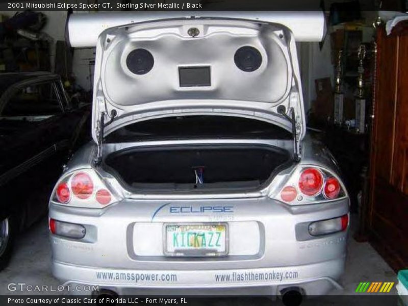 Sterling Silver Metallic / Black 2001 Mitsubishi Eclipse Spyder GT