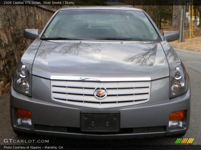 Silver Smoke / Ebony 2006 Cadillac CTS Sedan