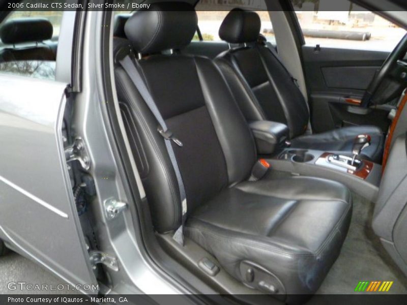 Silver Smoke / Ebony 2006 Cadillac CTS Sedan