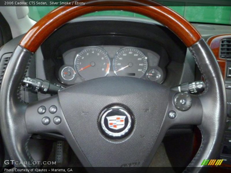Silver Smoke / Ebony 2006 Cadillac CTS Sedan
