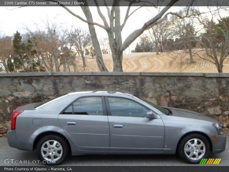 Silver Smoke / Ebony 2006 Cadillac CTS Sedan