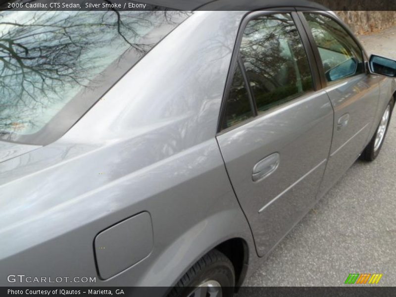 Silver Smoke / Ebony 2006 Cadillac CTS Sedan