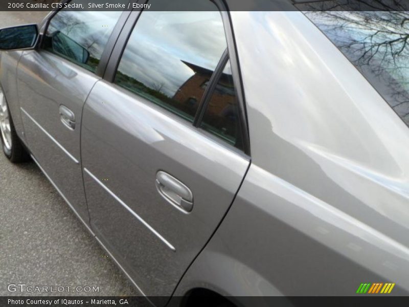 Silver Smoke / Ebony 2006 Cadillac CTS Sedan