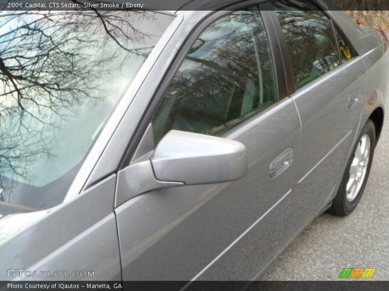 Silver Smoke / Ebony 2006 Cadillac CTS Sedan