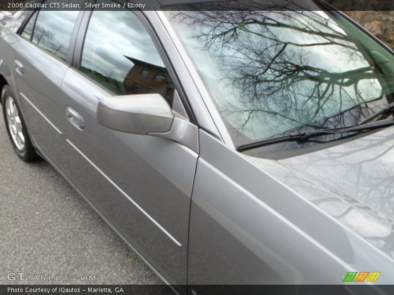 Silver Smoke / Ebony 2006 Cadillac CTS Sedan