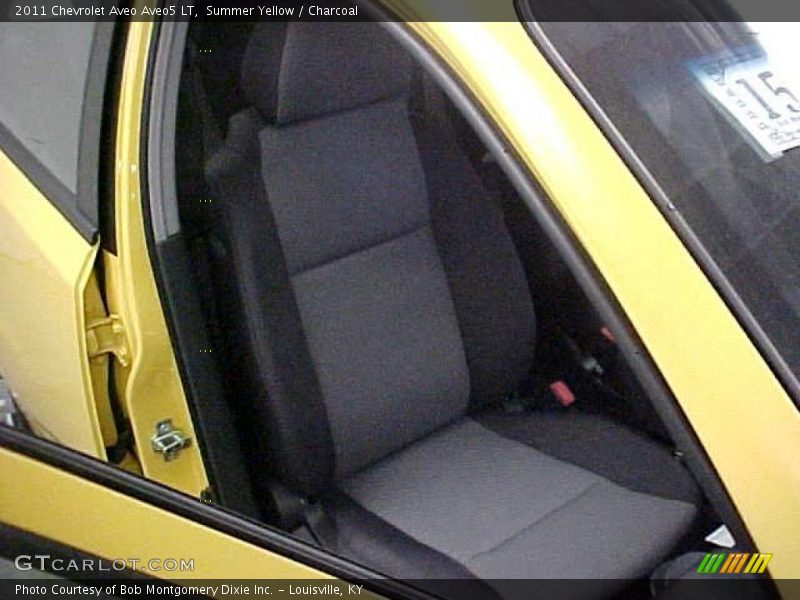Summer Yellow / Charcoal 2011 Chevrolet Aveo Aveo5 LT