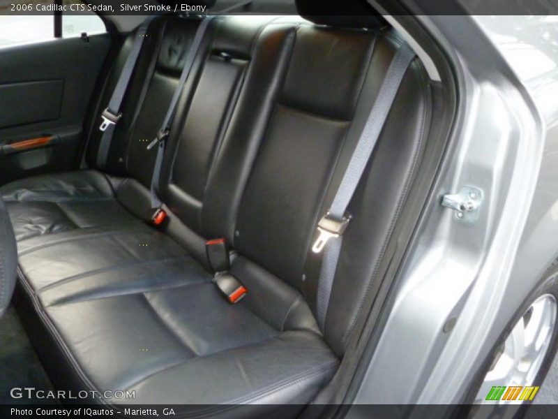 Silver Smoke / Ebony 2006 Cadillac CTS Sedan