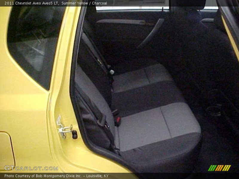 Summer Yellow / Charcoal 2011 Chevrolet Aveo Aveo5 LT