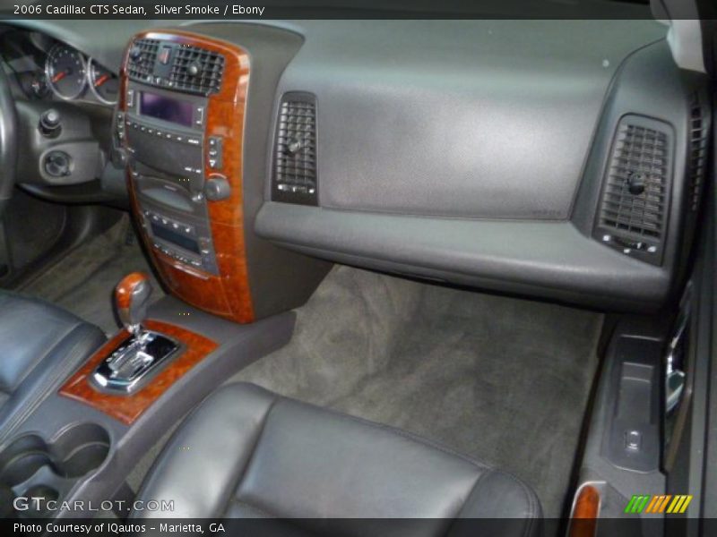 Silver Smoke / Ebony 2006 Cadillac CTS Sedan