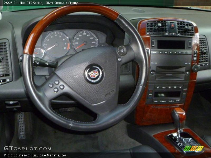 Silver Smoke / Ebony 2006 Cadillac CTS Sedan