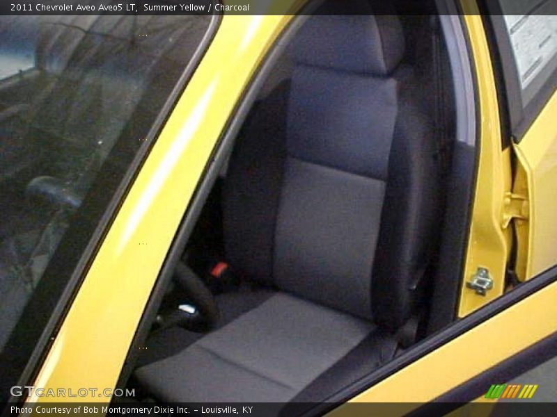 Summer Yellow / Charcoal 2011 Chevrolet Aveo Aveo5 LT