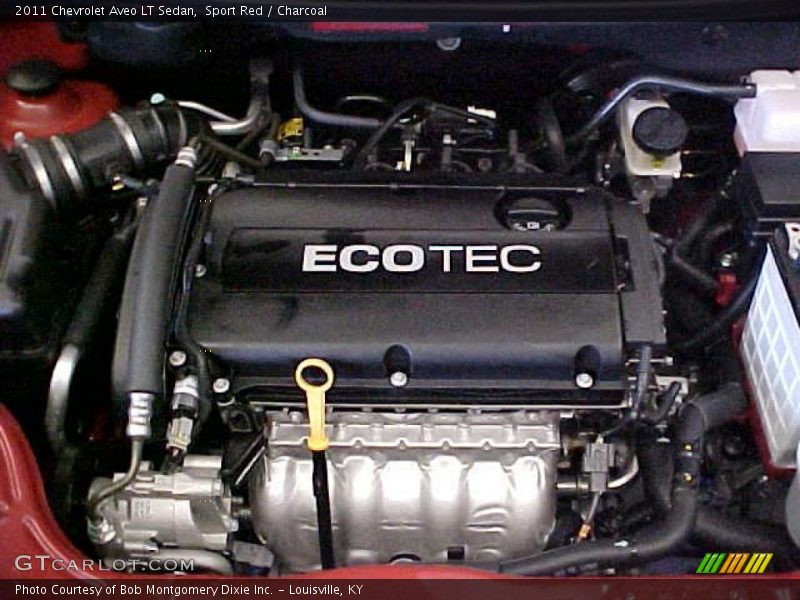  2011 Aveo LT Sedan Engine - 1.6 Liter DOHC 16-Valve VVT ECOTEC 4 Cylinder