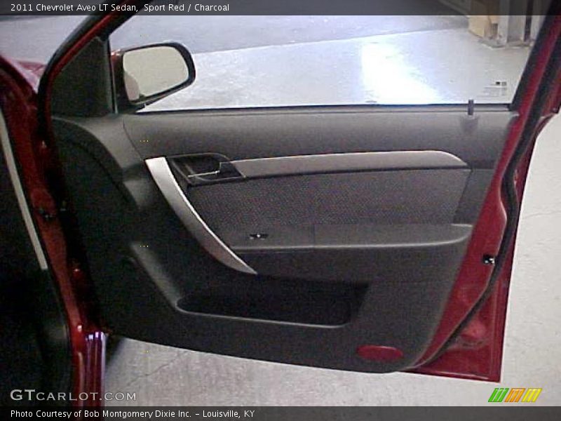 Sport Red / Charcoal 2011 Chevrolet Aveo LT Sedan