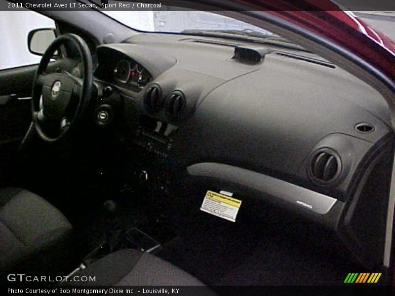 Sport Red / Charcoal 2011 Chevrolet Aveo LT Sedan