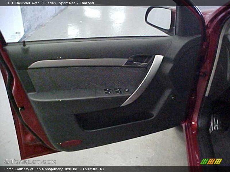 Sport Red / Charcoal 2011 Chevrolet Aveo LT Sedan