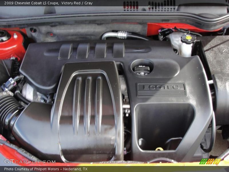  2009 Cobalt LS Coupe Engine - 2.2 Liter DOHC 16-Valve VVT Ecotec 4 Cylinder