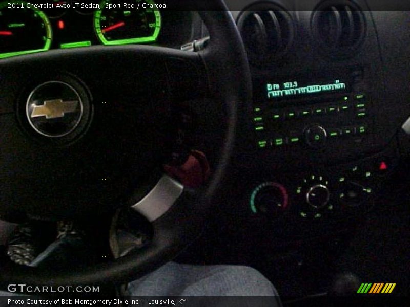 Sport Red / Charcoal 2011 Chevrolet Aveo LT Sedan