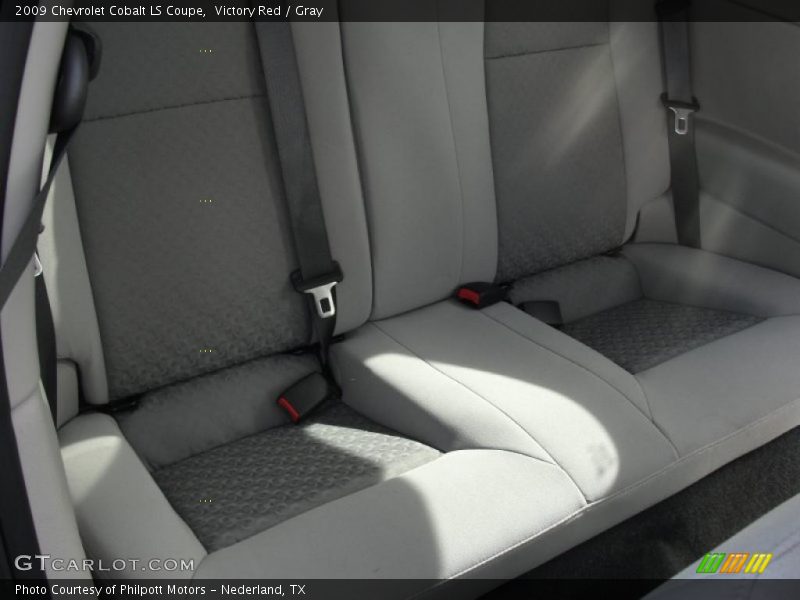 Victory Red / Gray 2009 Chevrolet Cobalt LS Coupe