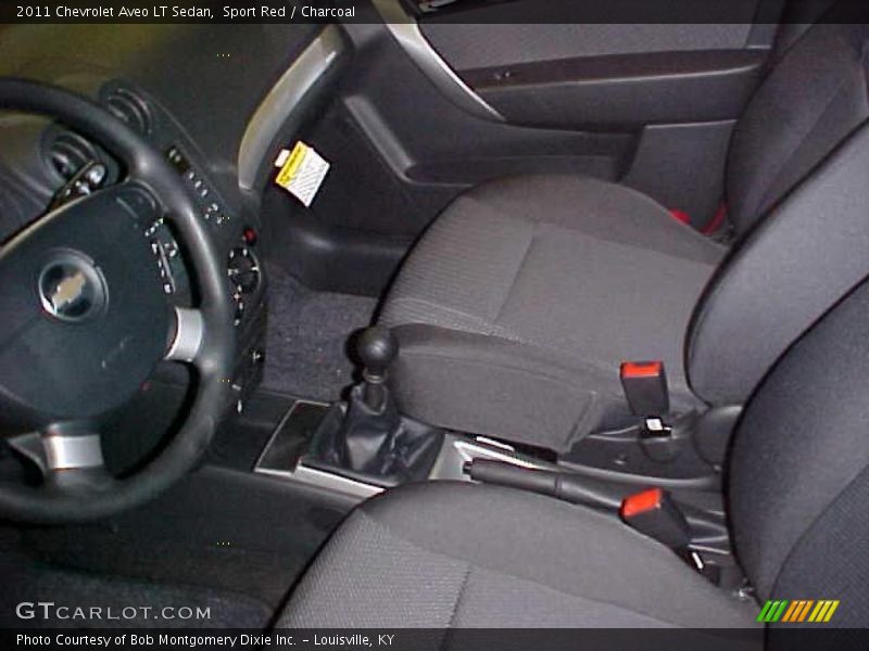 Sport Red / Charcoal 2011 Chevrolet Aveo LT Sedan