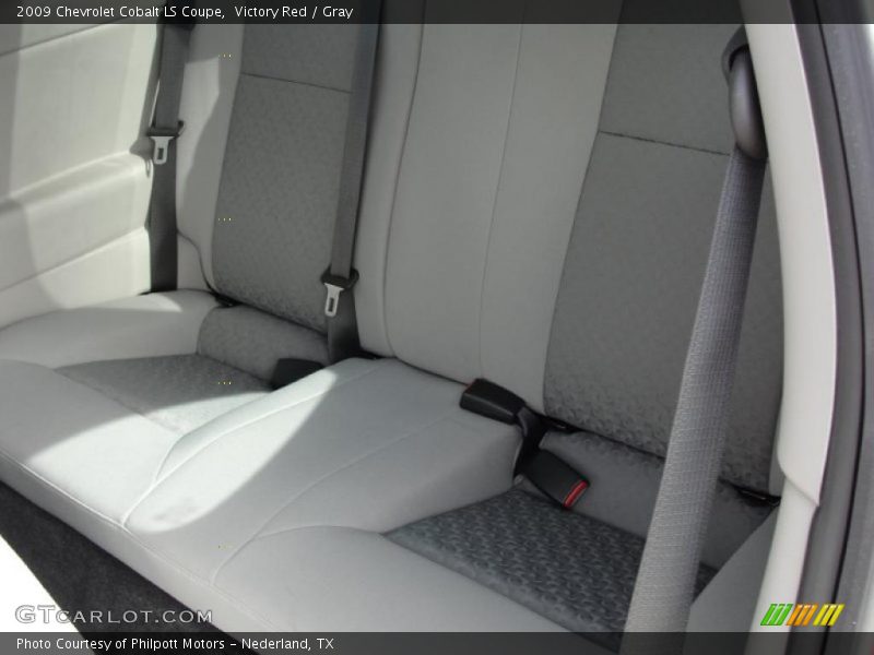 Victory Red / Gray 2009 Chevrolet Cobalt LS Coupe