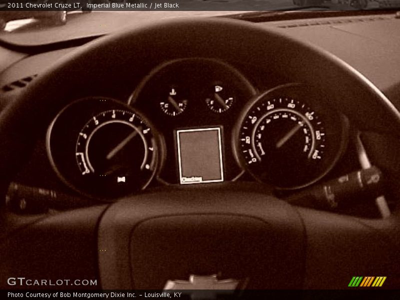 Imperial Blue Metallic / Jet Black 2011 Chevrolet Cruze LT