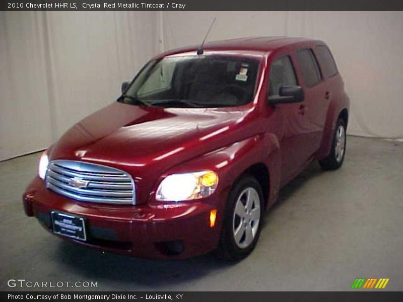 Crystal Red Metallic Tintcoat / Gray 2010 Chevrolet HHR LS