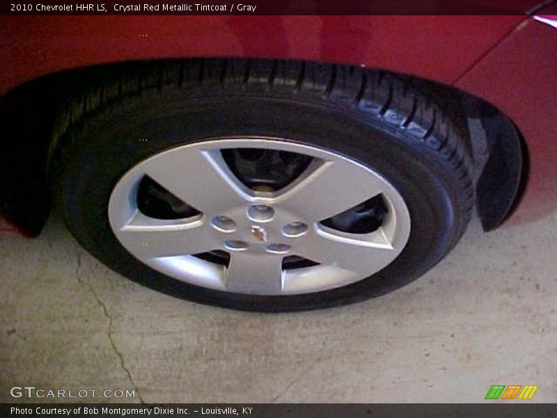 Crystal Red Metallic Tintcoat / Gray 2010 Chevrolet HHR LS