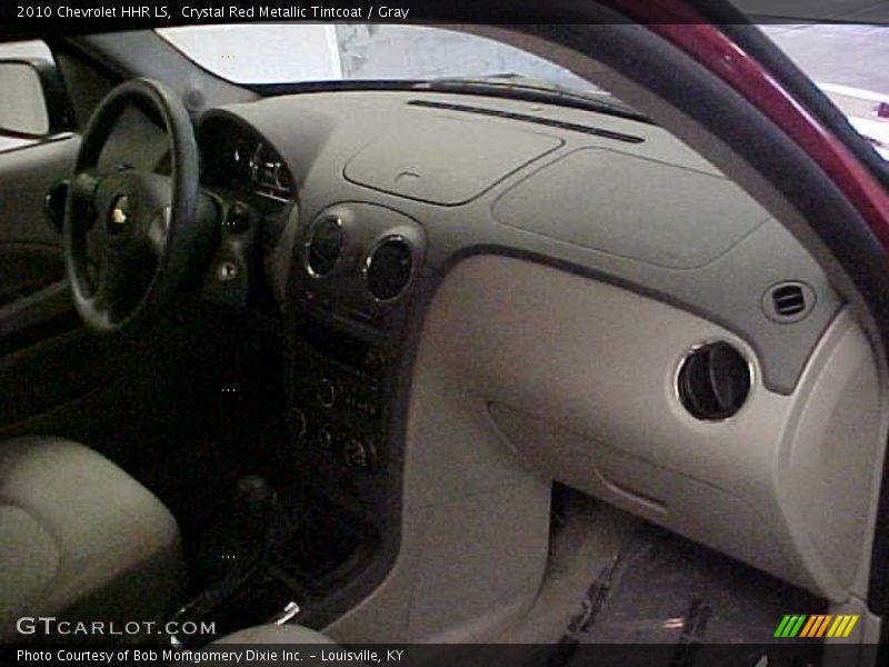 Crystal Red Metallic Tintcoat / Gray 2010 Chevrolet HHR LS