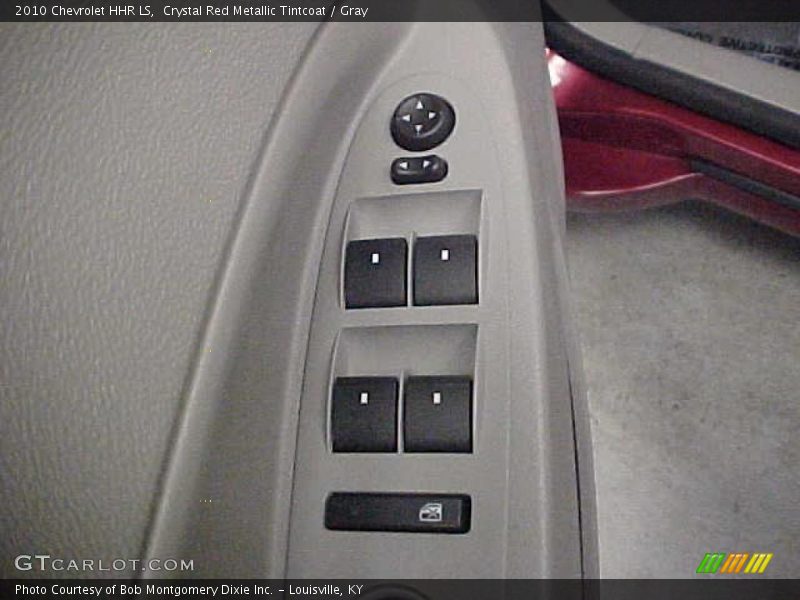 Crystal Red Metallic Tintcoat / Gray 2010 Chevrolet HHR LS