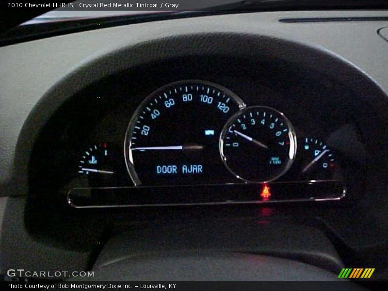 Crystal Red Metallic Tintcoat / Gray 2010 Chevrolet HHR LS