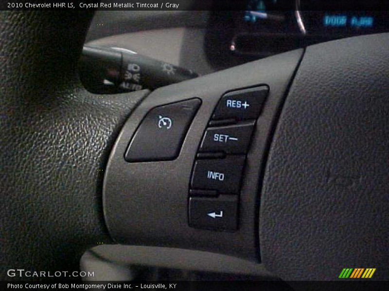 Crystal Red Metallic Tintcoat / Gray 2010 Chevrolet HHR LS