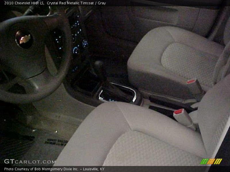 Crystal Red Metallic Tintcoat / Gray 2010 Chevrolet HHR LS