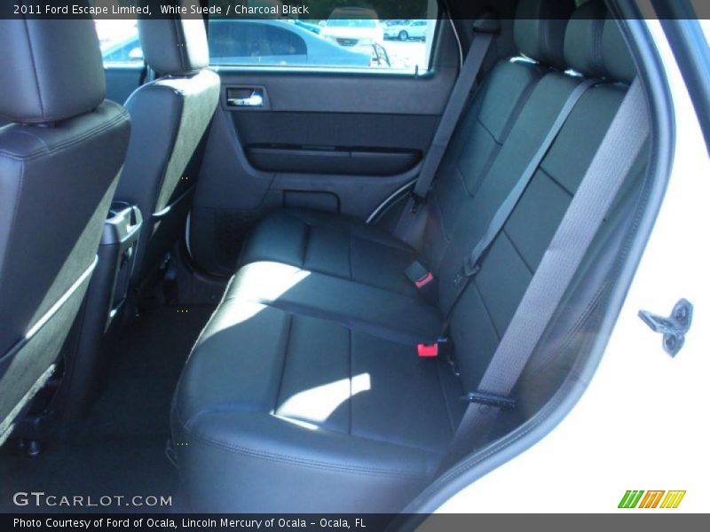  2011 Escape Limited Charcoal Black Interior